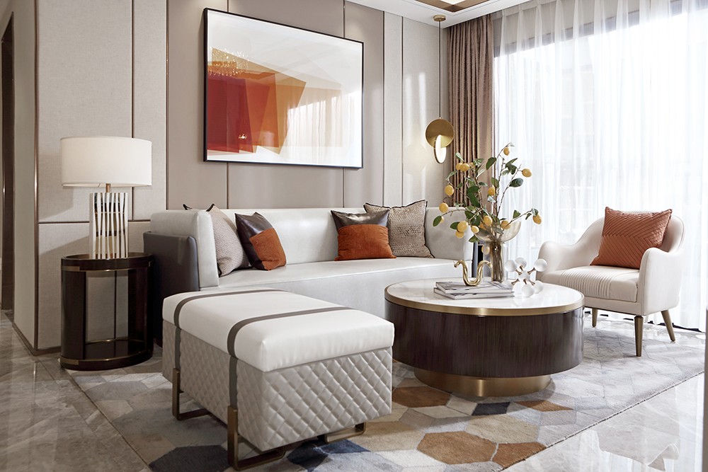 北京領秀慧谷-現(xiàn)代簡約風格軟裝樣板間-寶億萊軟裝