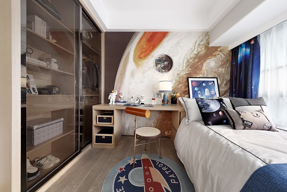 北京領秀慧谷-現(xiàn)代簡約風格軟裝樣板間-寶億萊軟裝