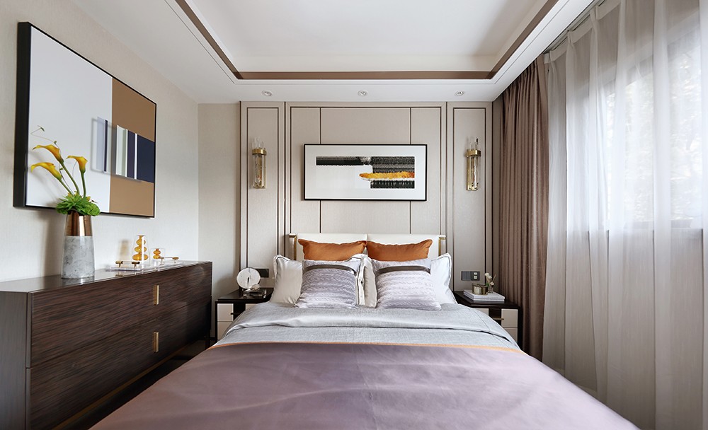 北京領秀慧谷-現(xiàn)代簡約風格軟裝樣板間-寶億萊軟裝