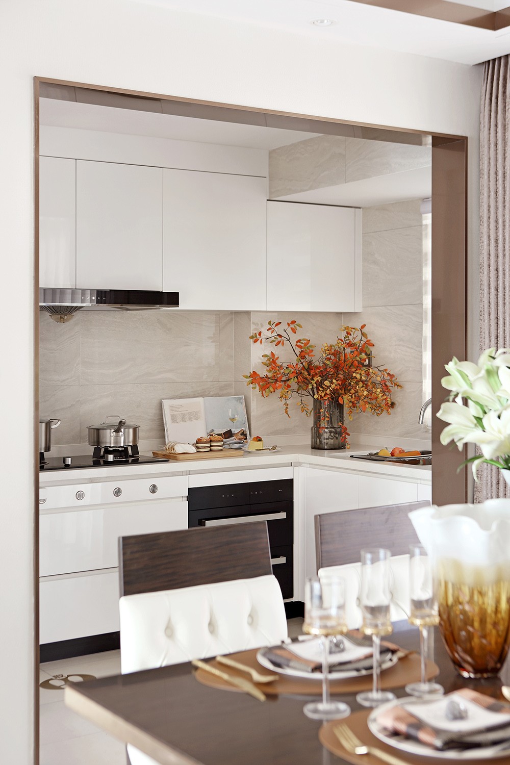 北京領秀慧谷-現(xiàn)代簡約風格軟裝樣板間-寶億萊軟裝